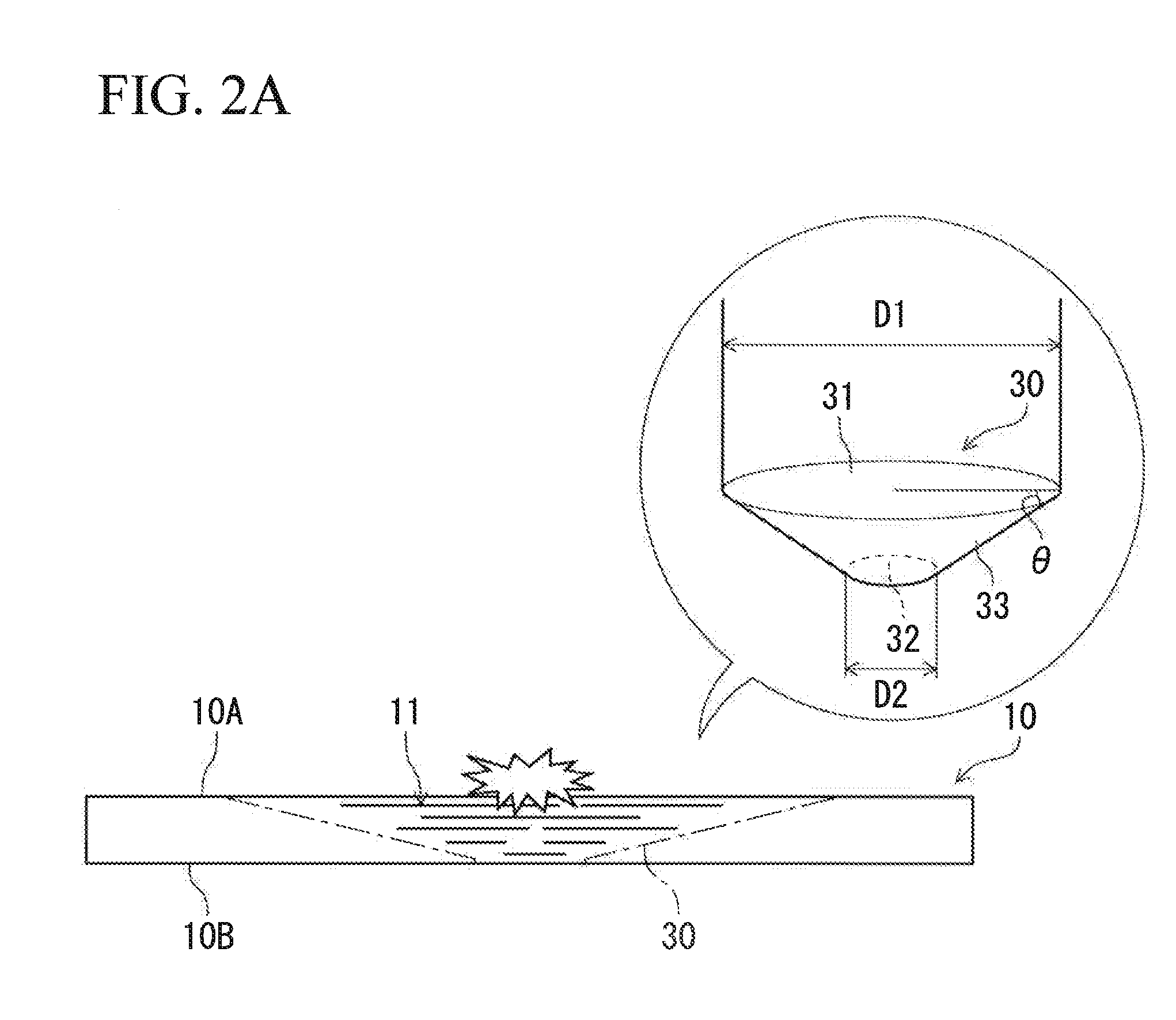 Method of repairing composite material and composite material