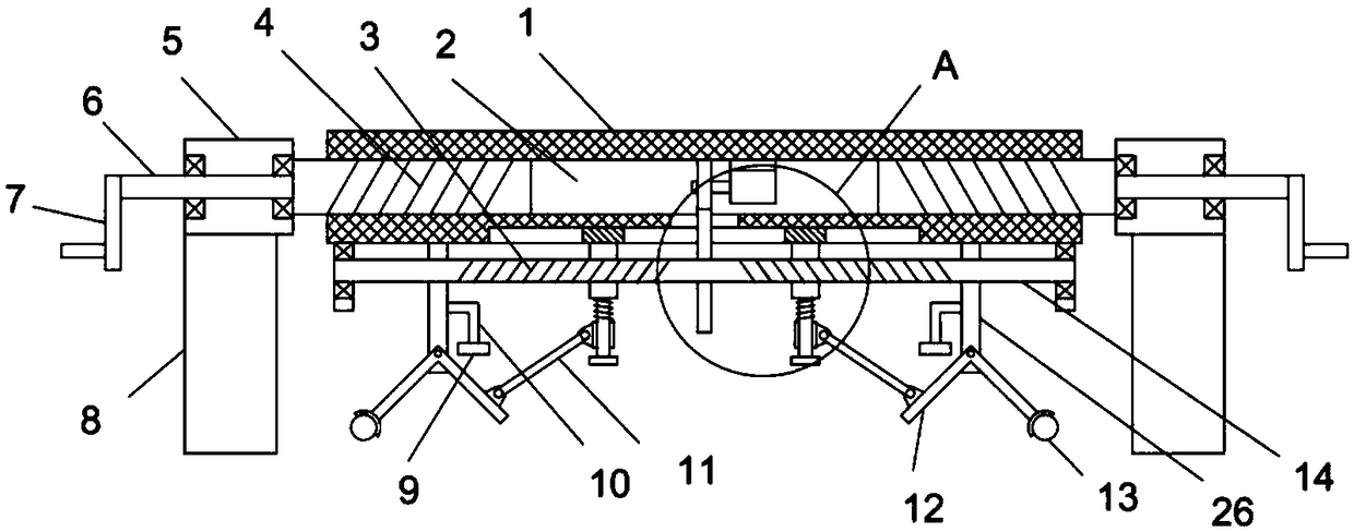 Adjustable supporting seat for carrying intelligent furniture