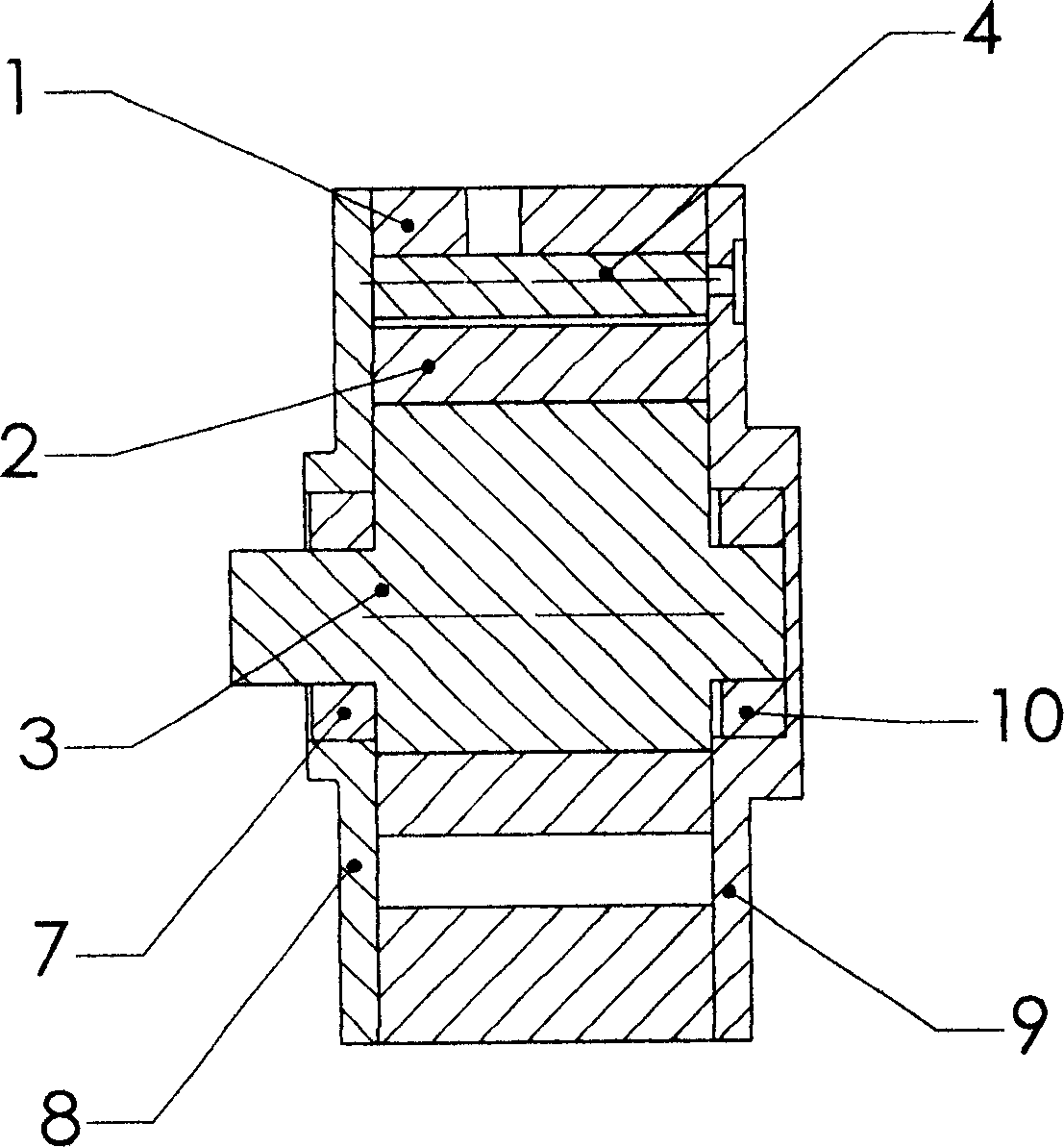 Swing plate and rolling loop type compressor