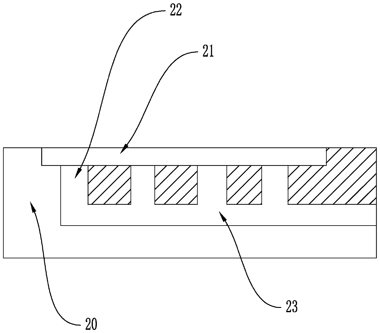 Lamp bead support plate cutting machine