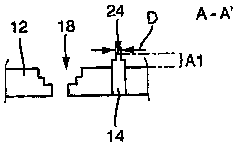 Receiving device for active part of solar cell unit and method for manufacturing active part of solar cell unit