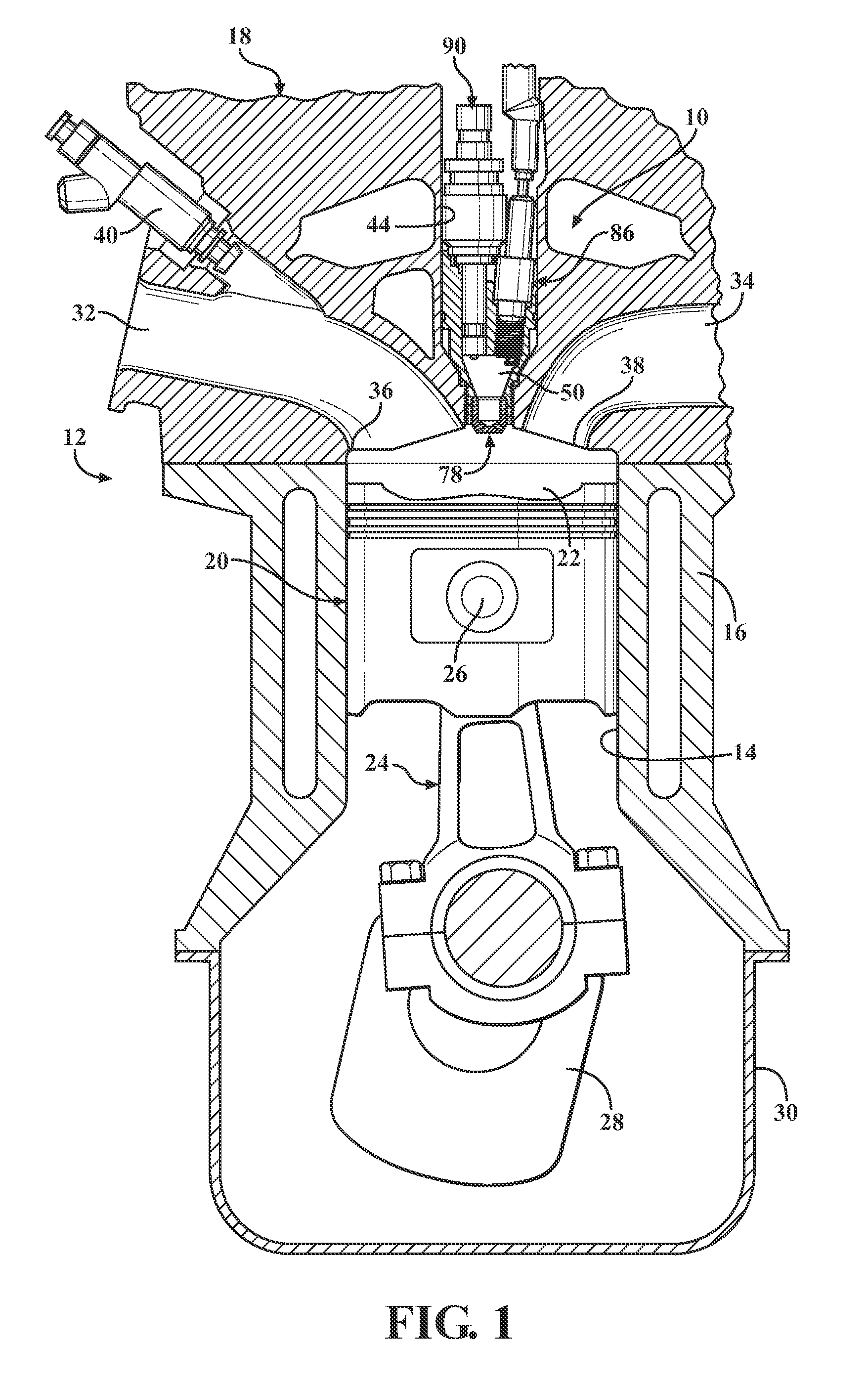 Turbulent jet ignition pre-chamber combustion system for spark ignition engines