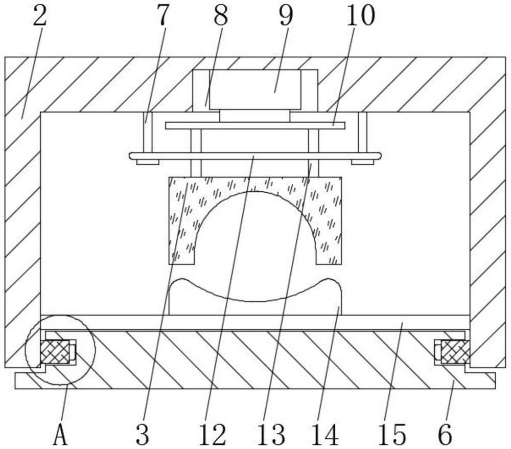 Double-spindle component machining precision data acquisition device for numerical control machine tool