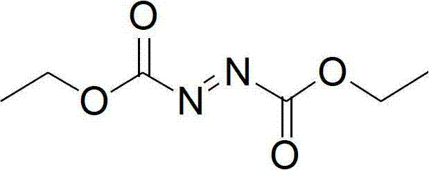 Synthesis method of diethyl azodicarboxylate and intermediate of diethyl azodicarboxylate