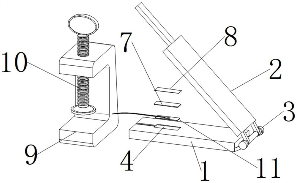 Welding strain gauge curing device and process