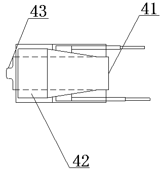 A receiver with an improved guide rod structure