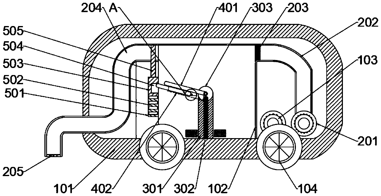 Intelligent harvester for dwarf close-planting fruit-bearing forests