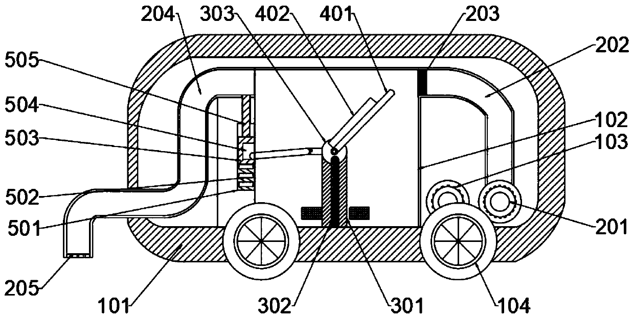 Intelligent harvester for dwarf close-planting fruit-bearing forests