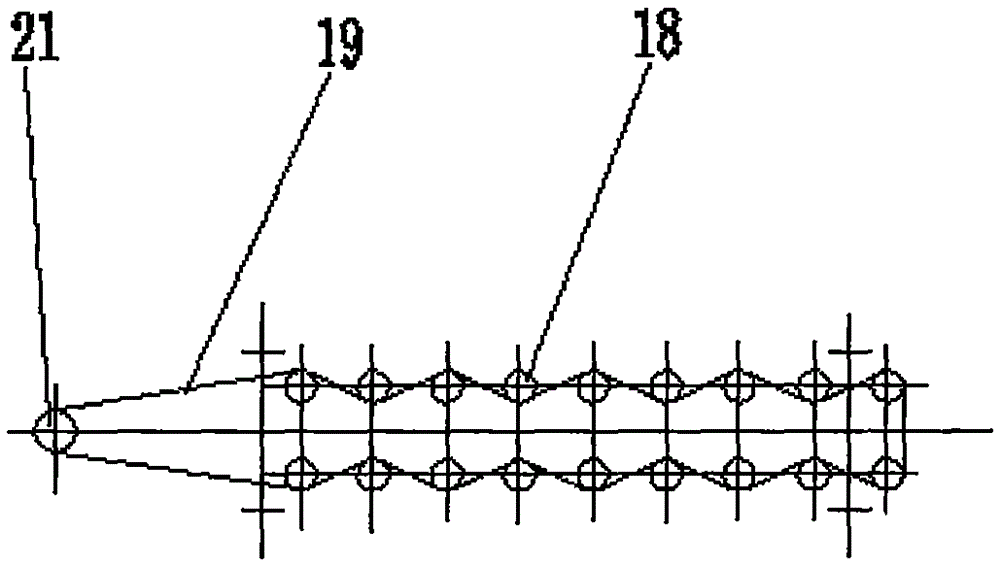 Crocheting fancy twisting machine