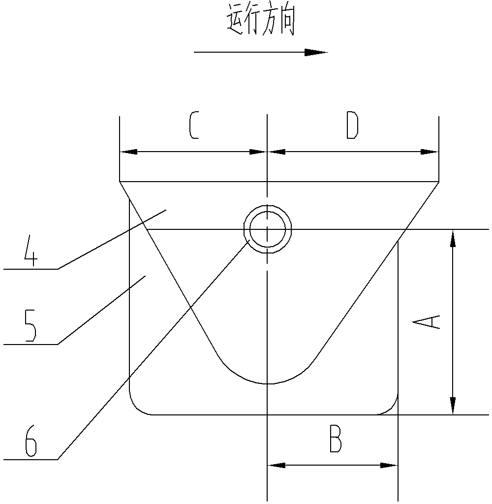 Self-unloading-type blanking device