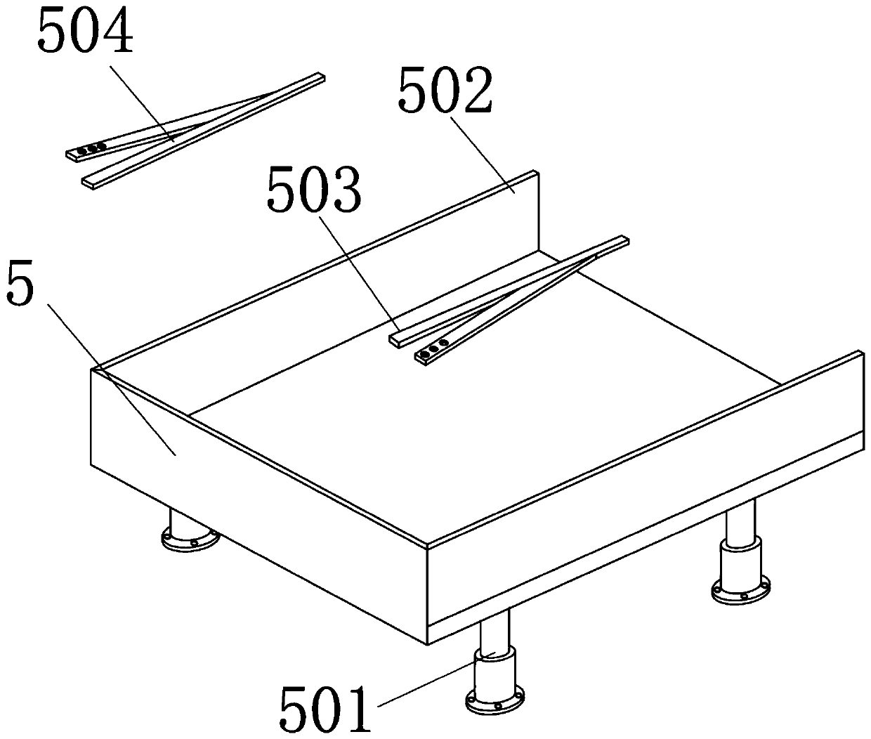 Automatic demolding device for prefabricated part