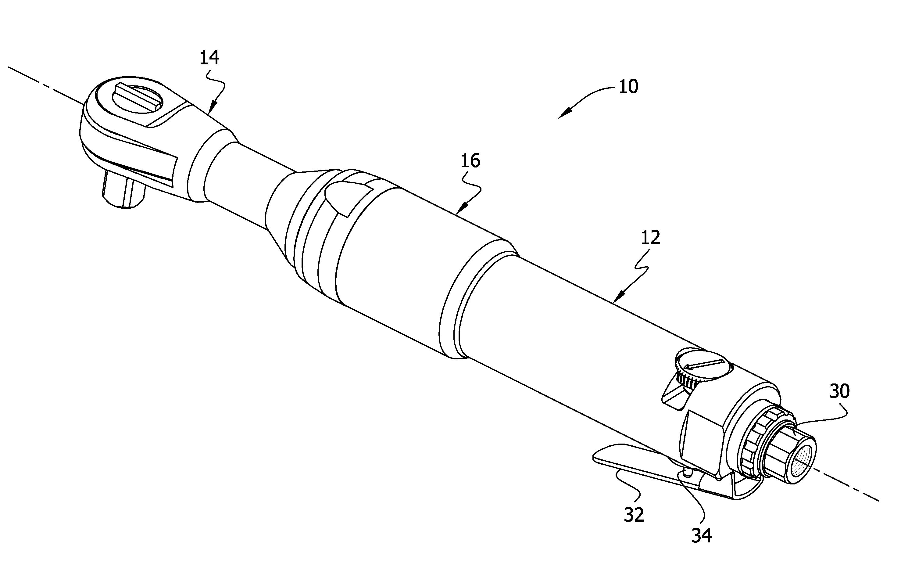 Jumbo hammer clutch impact wrench