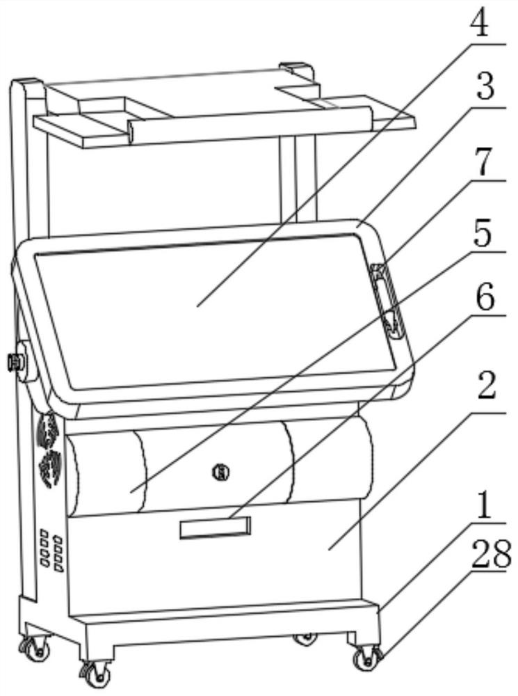 Capacitive touch screen convenient to use