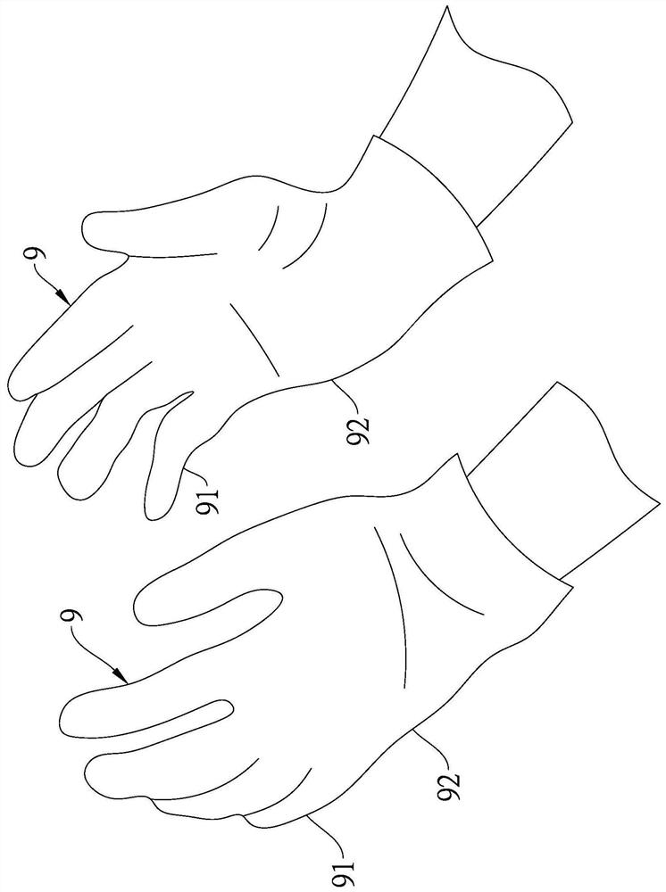 Glove structure and manufacturing method thereof