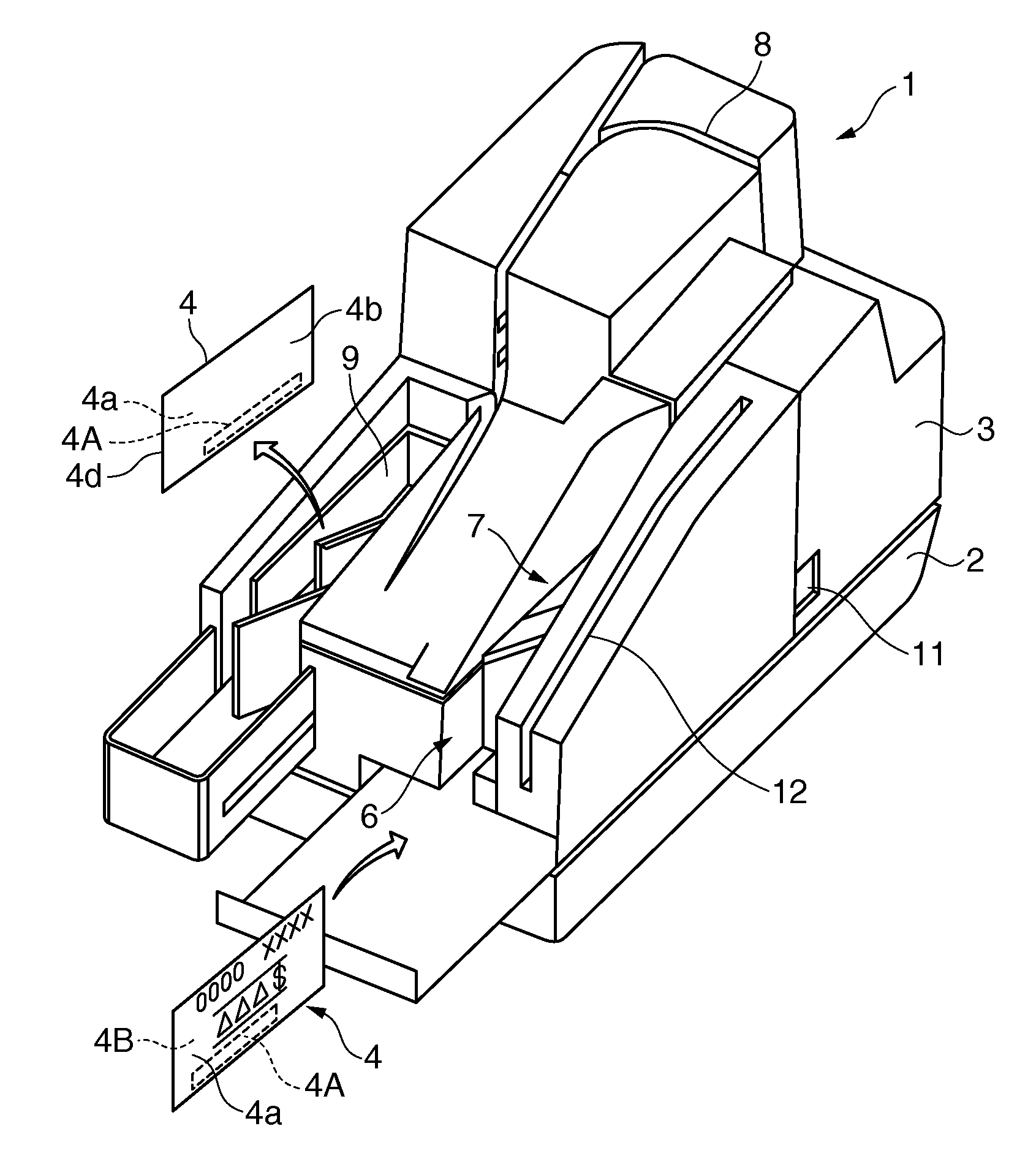 Media processing device, check processing device, and method of controlling a media processing device