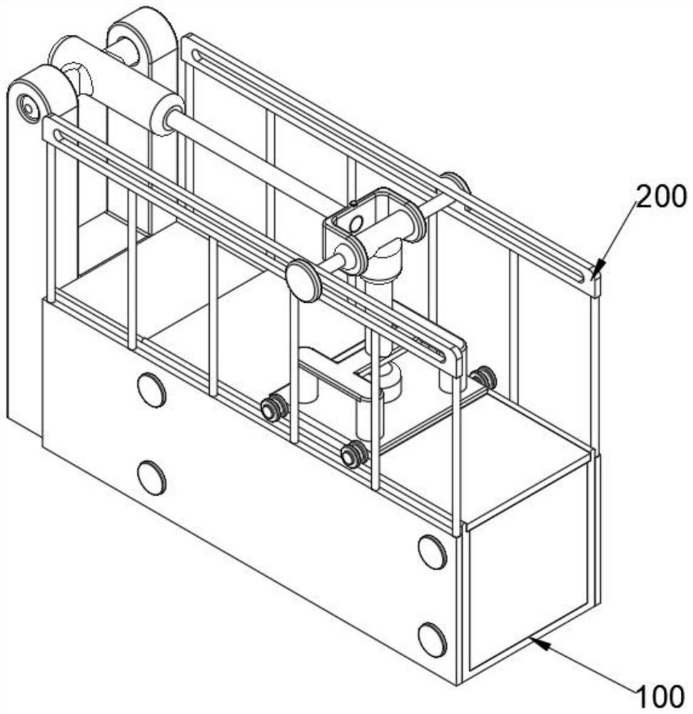 Compaction mechanical equipment for garbage recycling based on waste filling