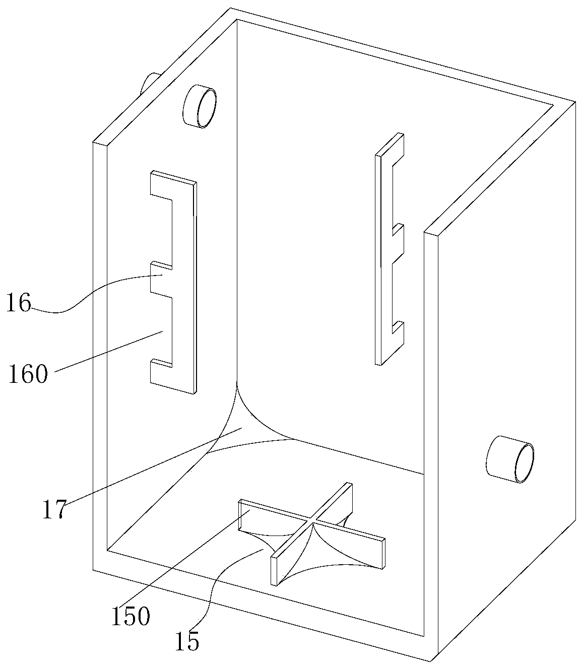 Physicochemical sewage processing system and method for simultaneously removing COD and total phosphorus