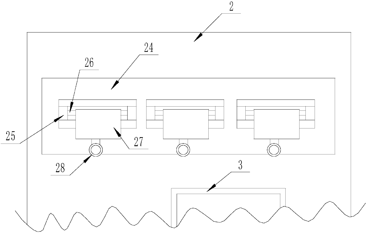 Rotary household shoe bearing device