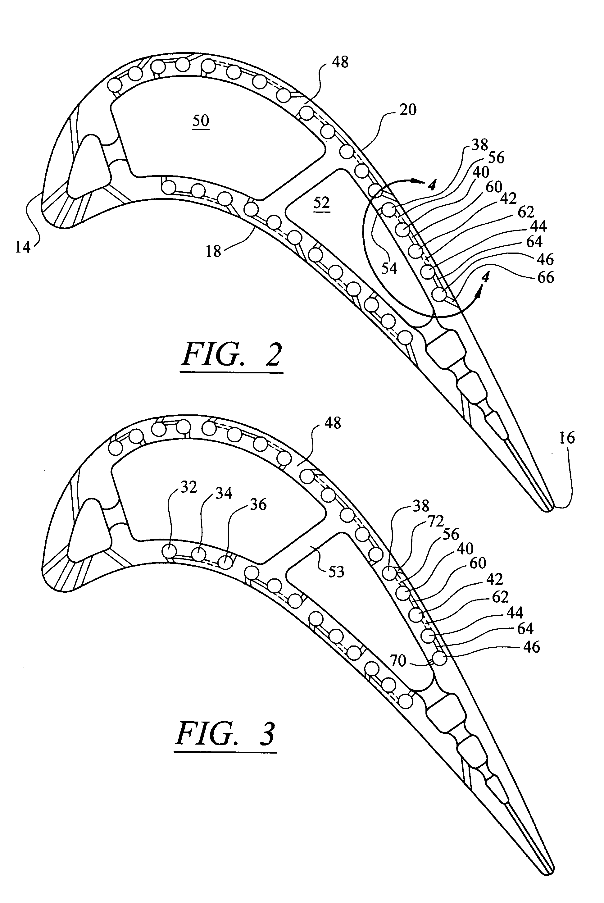 Vortex cooling of turbine blades