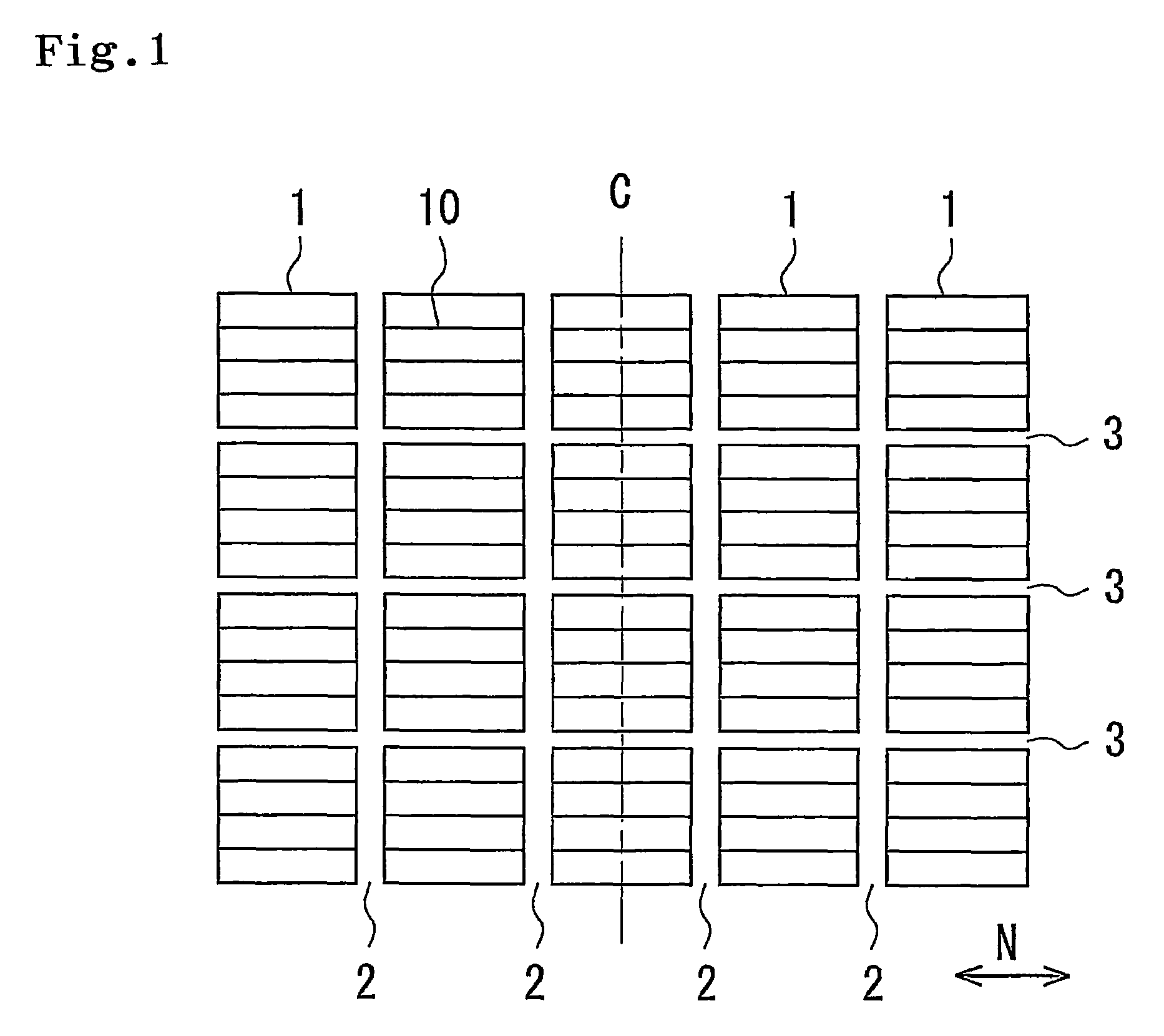 Pneumatic tire with tread having sipes