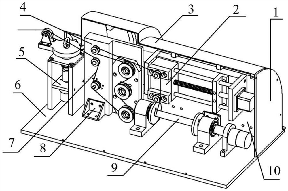 Test device for tethered satellite ground release and recovery