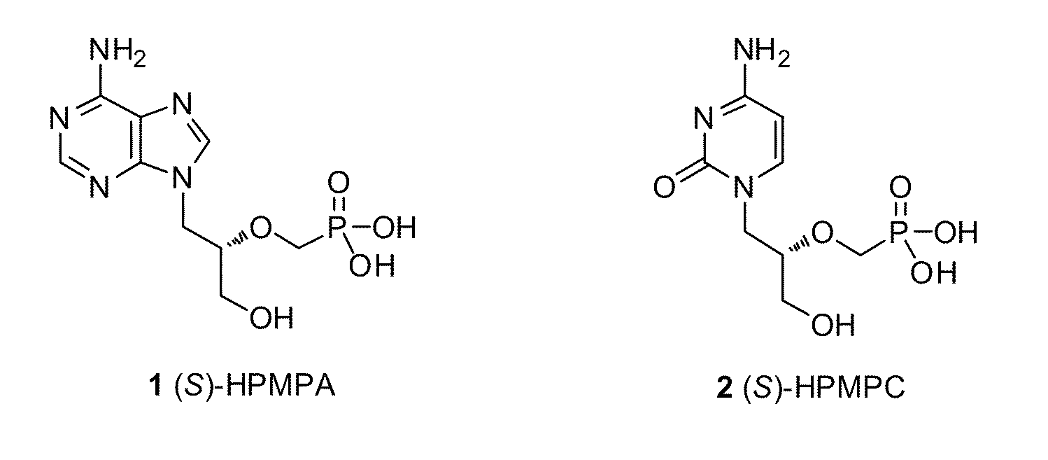 Tyrosine-based prodrugs of antiviral agents