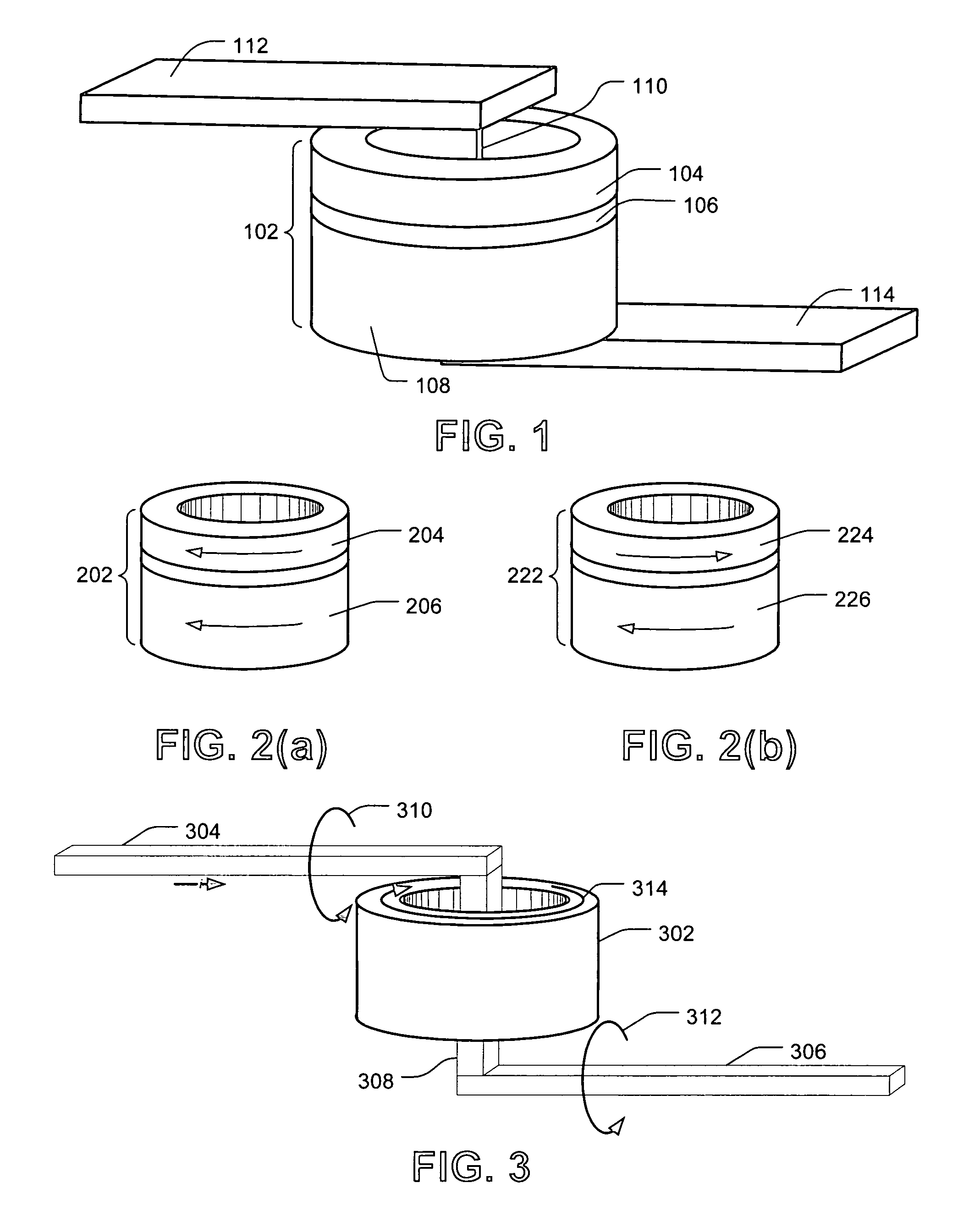 Nonvolatile memory vertical ring bit and write-read structure