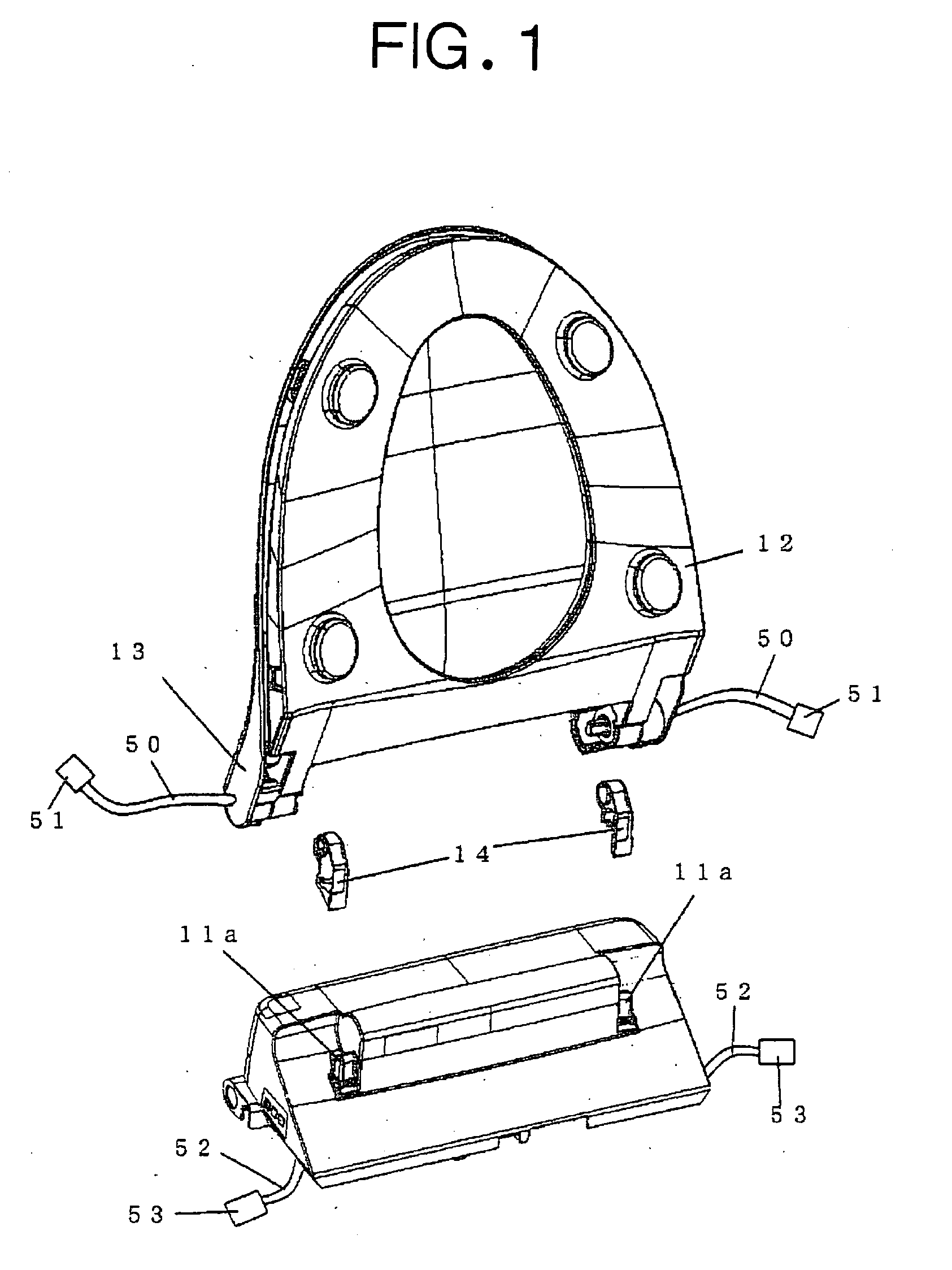 Automatic open/close device for toilet seat or toilet cover