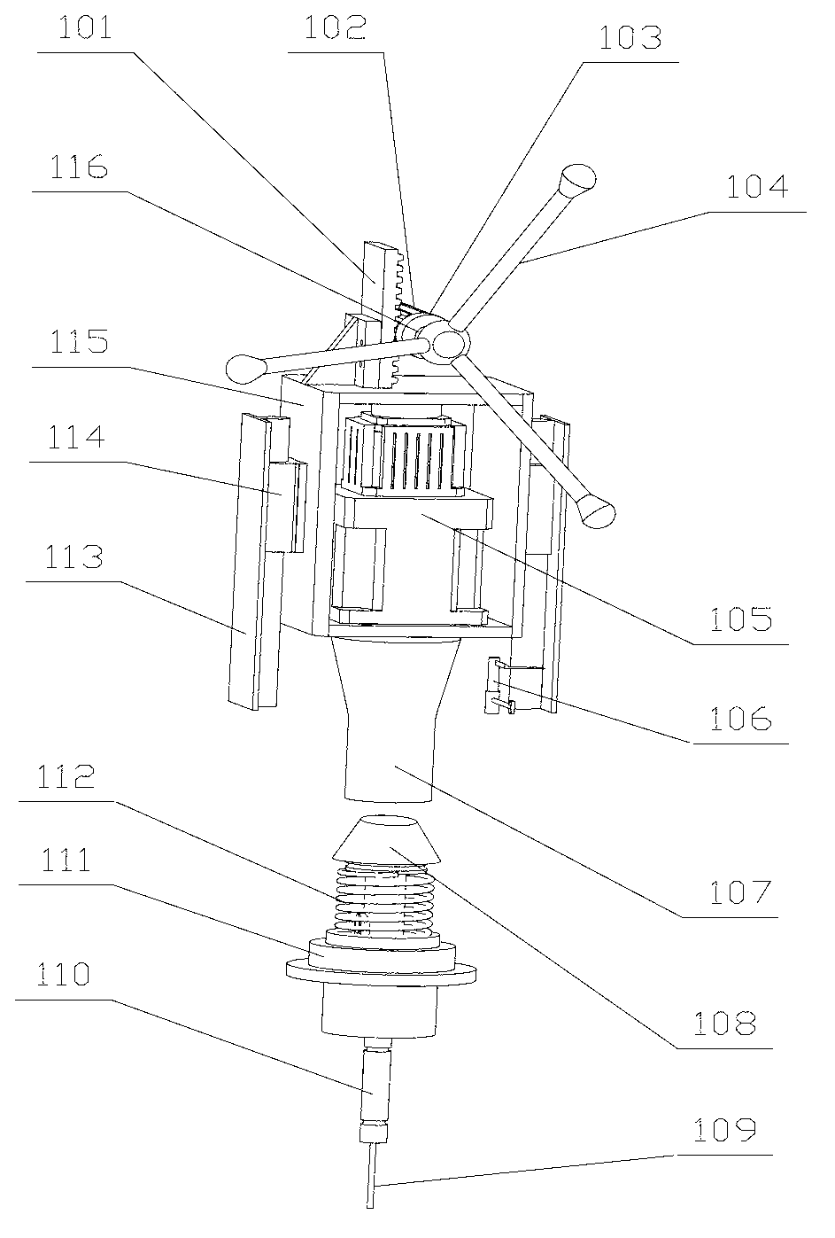 Semi-automatic set screw assembling machine