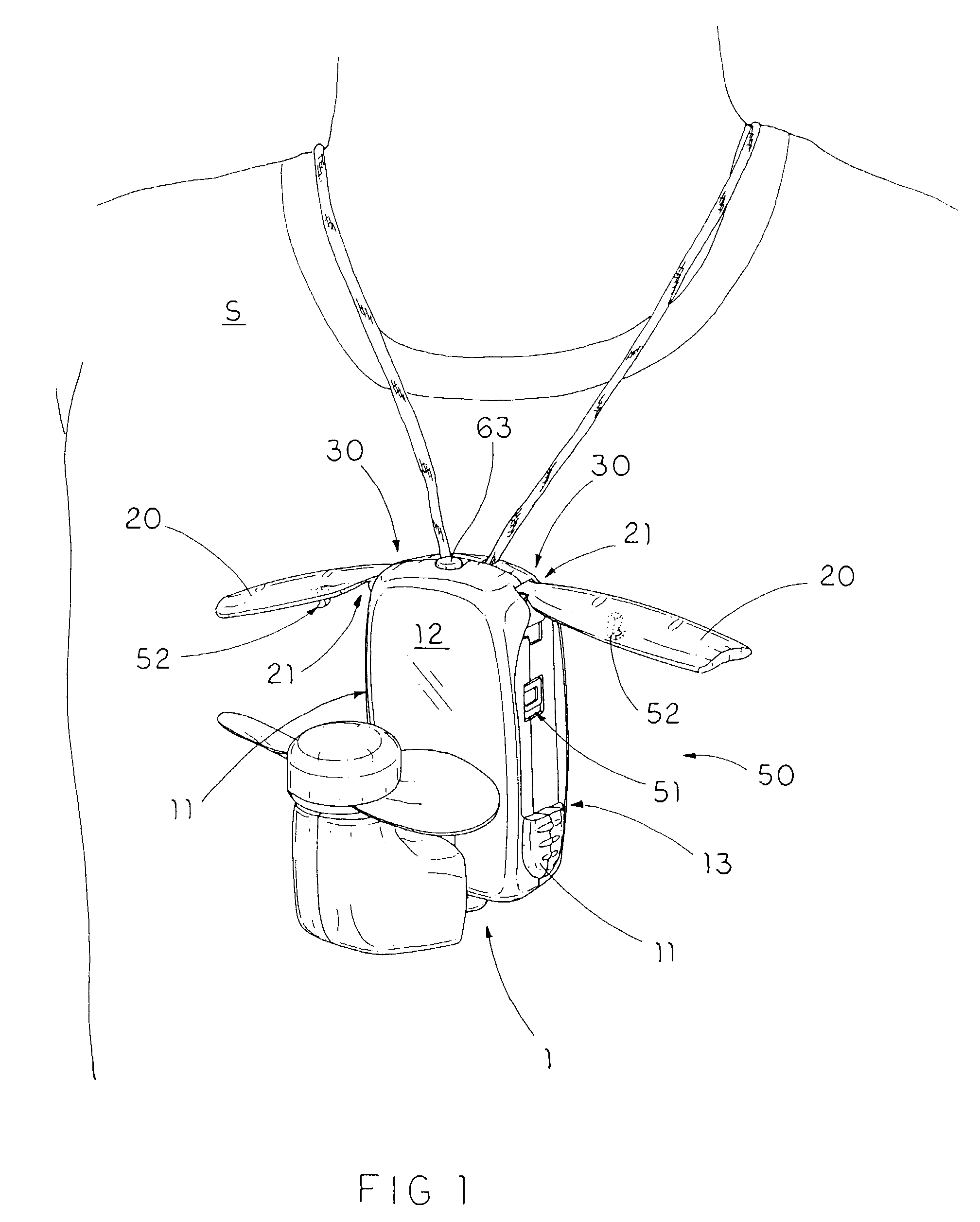 Balancer device for hanging article