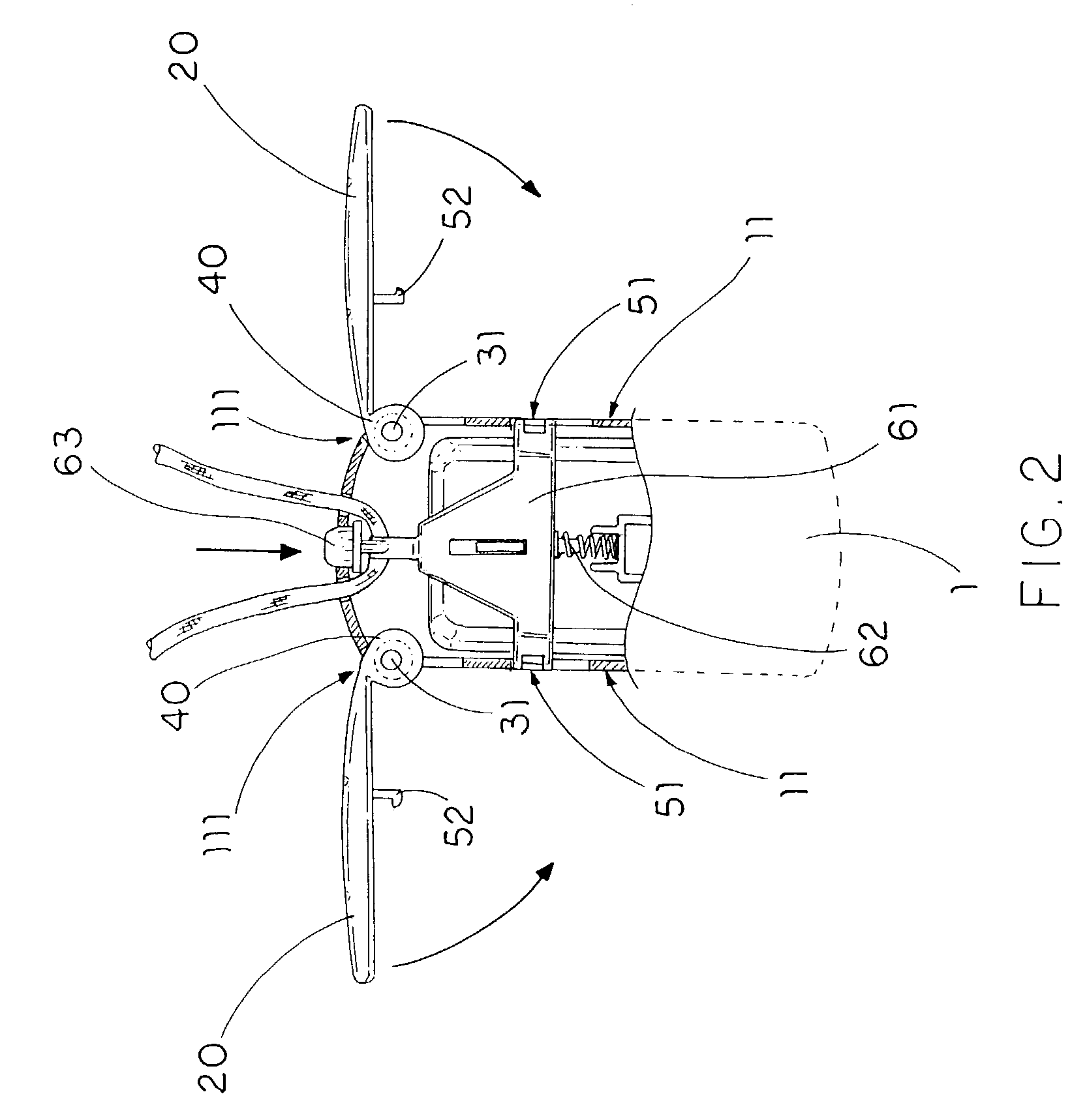 Balancer device for hanging article