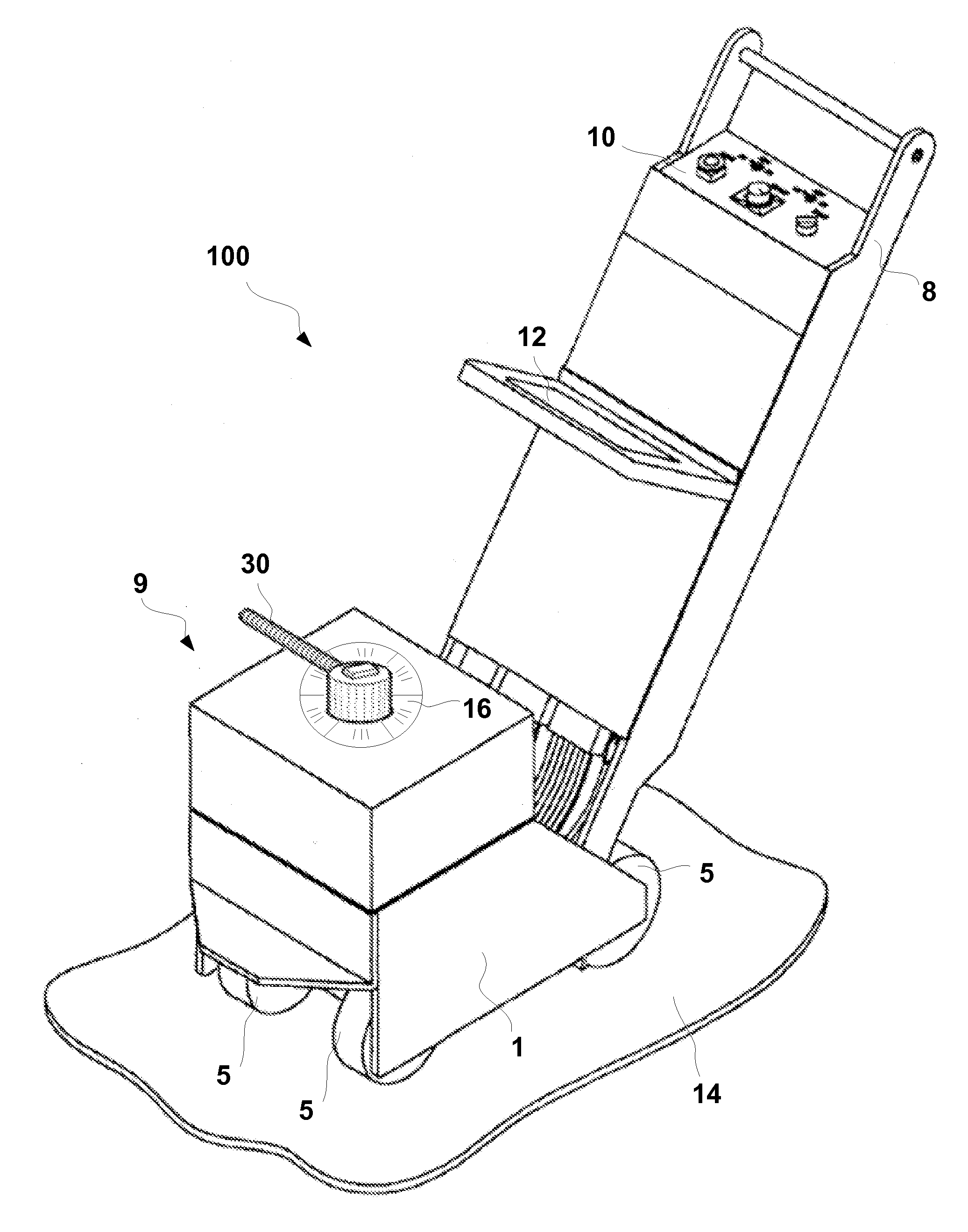 Magnetic flux leakage inspection device