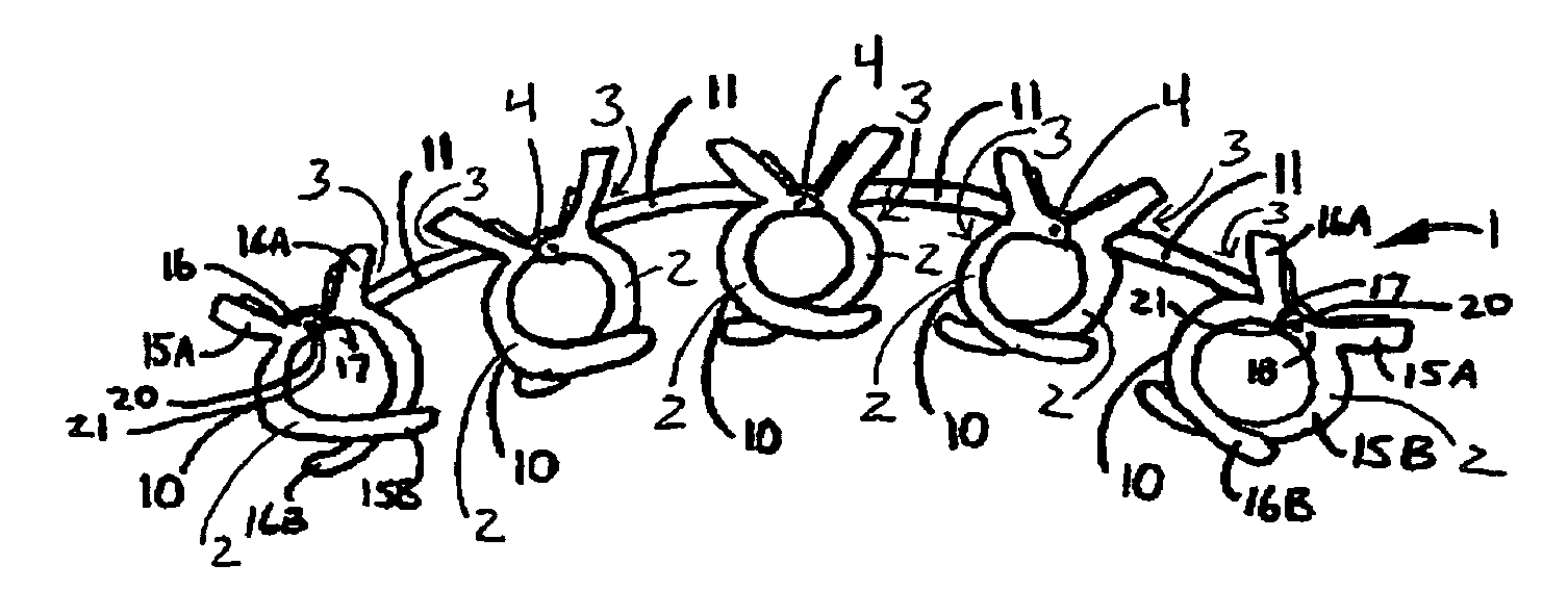 Claw clip hair fastener