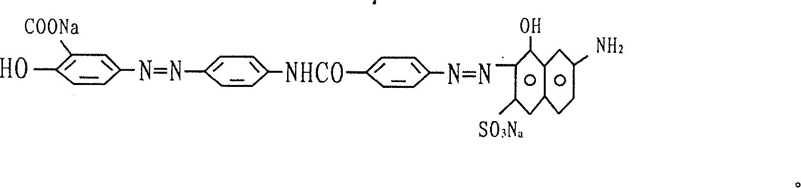 Direct dark brown NM dye and its preparation