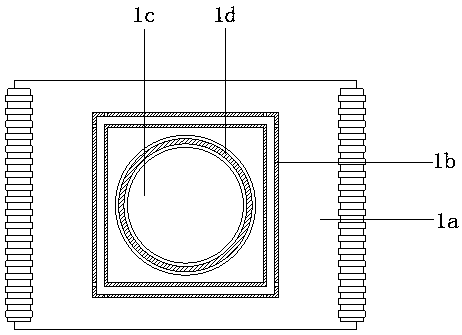 Device for improving yield per unit of beautiful millettia roots