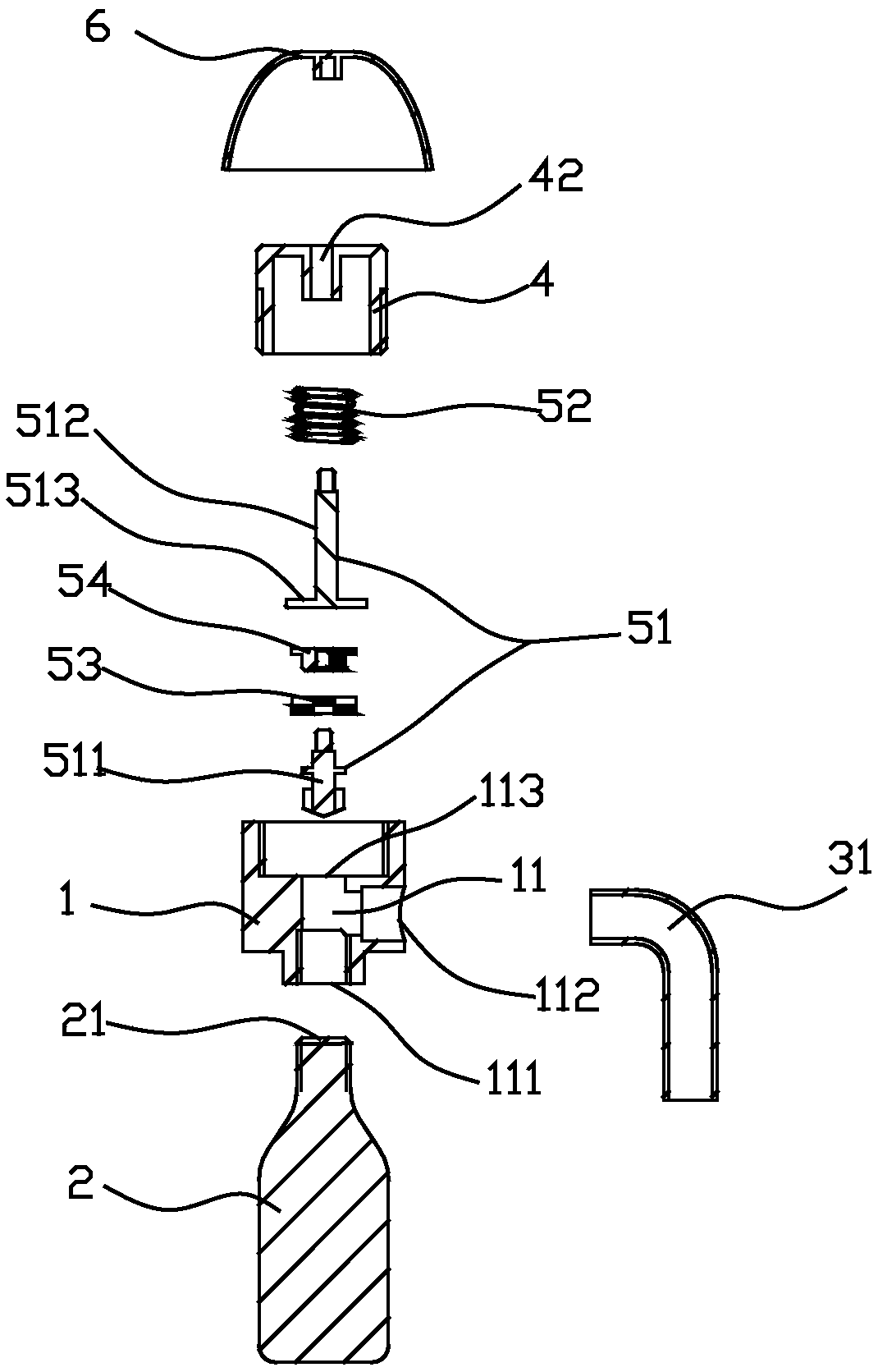 Device capable of achieving automatic inflation when wet and unmanned aerial vehicle