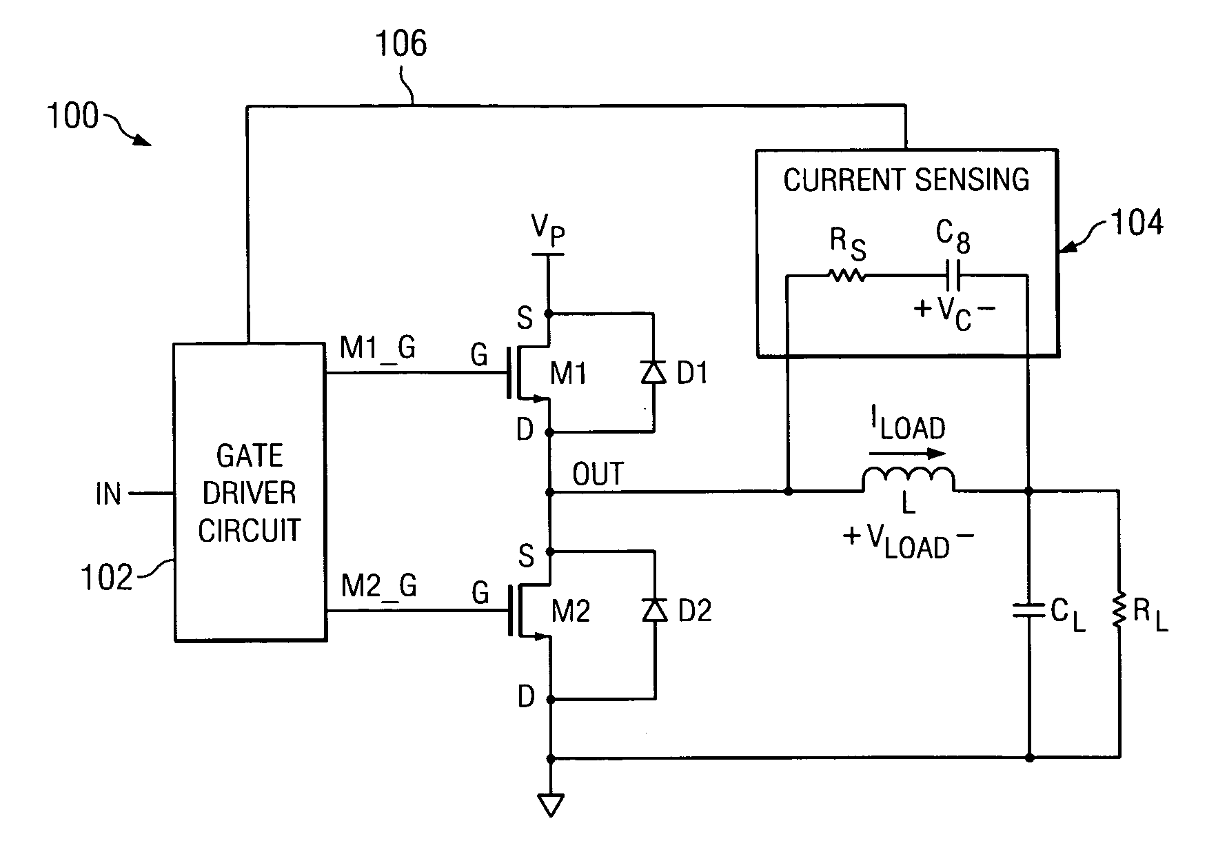 Compensation of nonlinearity introduced by dead time in switching output stage