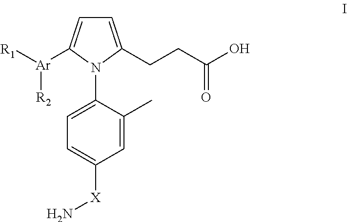 Pyrrole inhibitors of S-nitrosoglutathione reductase as therapeutic agents