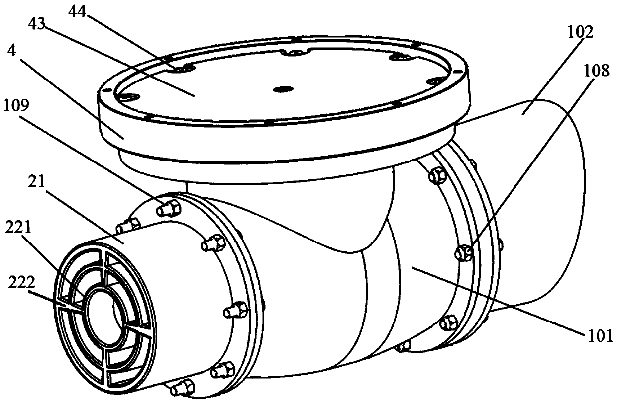 Integrated water jet propulsion system