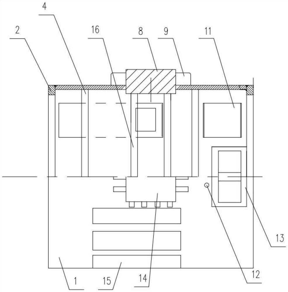 A chassis dynamometer motor frame with torque detection and radial cooling functions