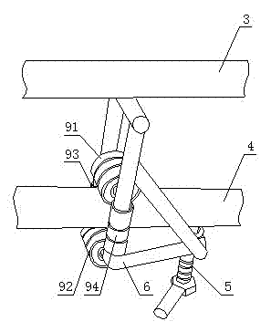 Self-balancing stretcher