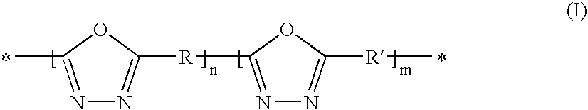 Method for the production of a sulfonated poly (1, 3, 4-oxadiazole) polymer