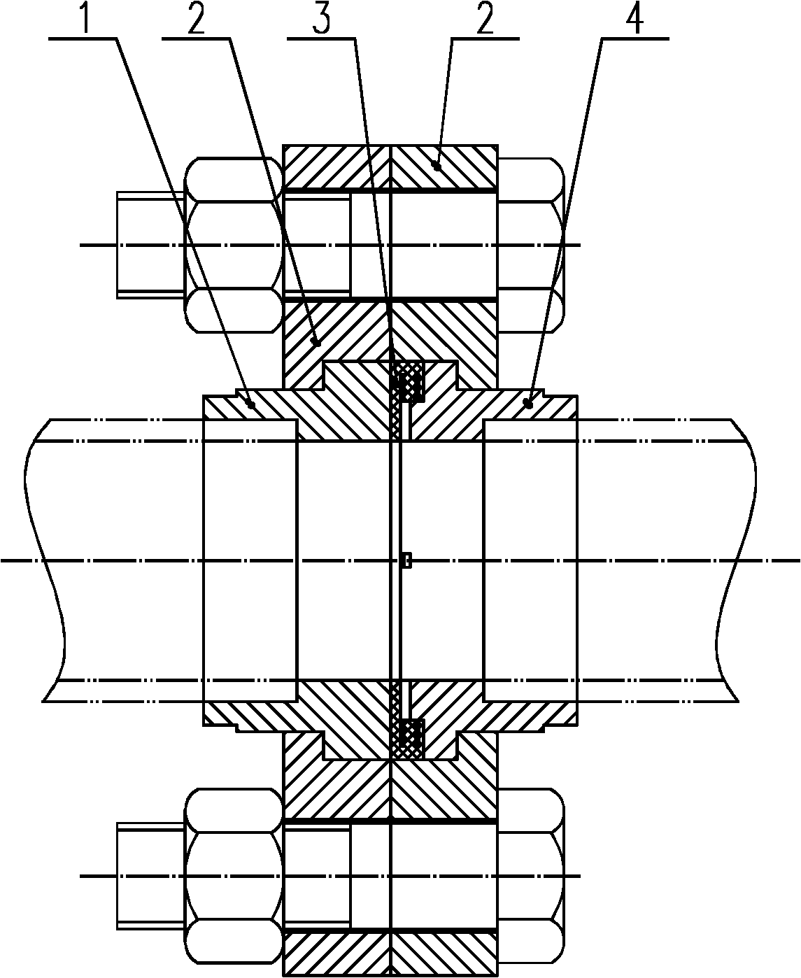 Flange joint