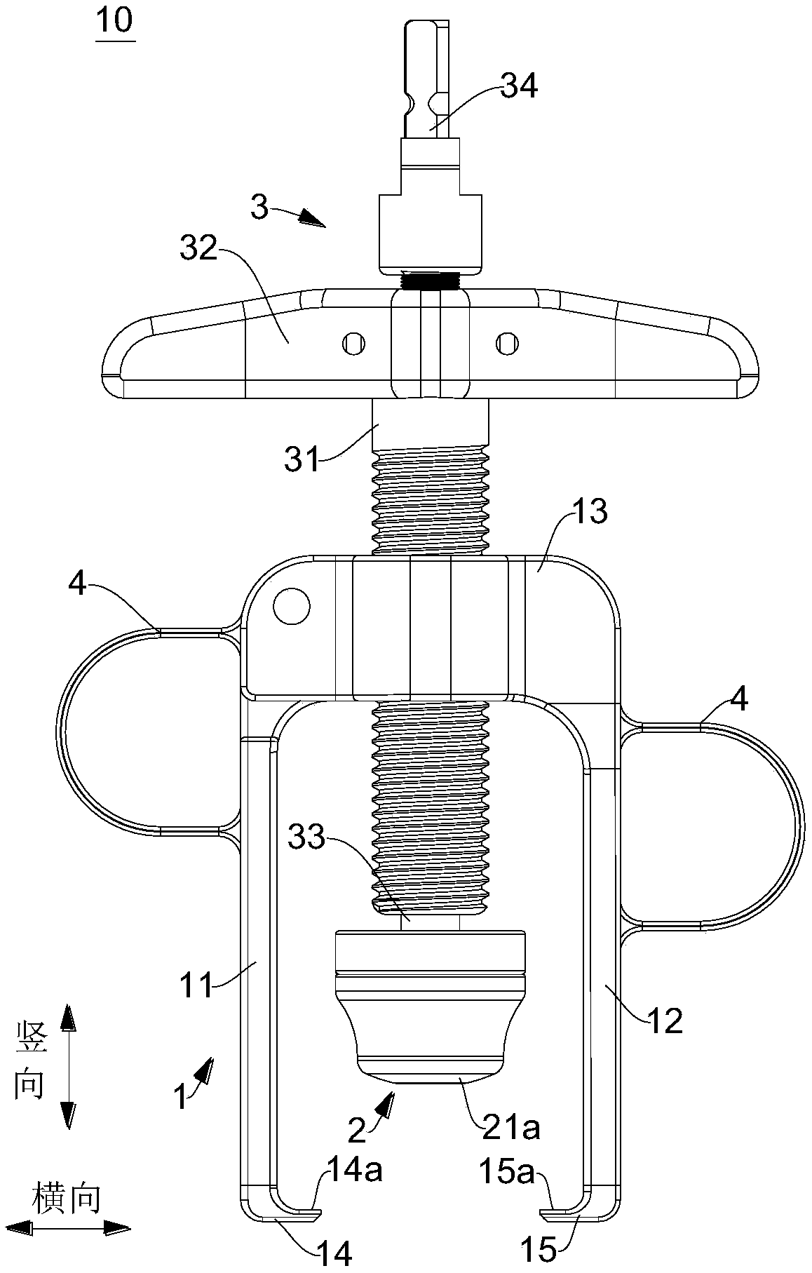 Press-fitting tool for inverted shoulder joint prosthesis