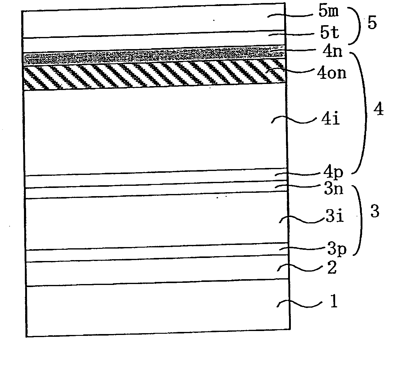 Silicon based thin film solar cell