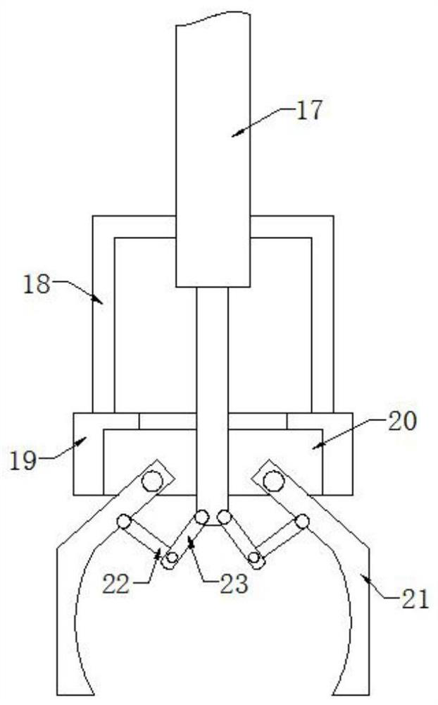 A composite detection device for stretching and bending