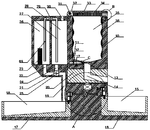 Automatic feeding machine capable of heating pet foods and drinking water