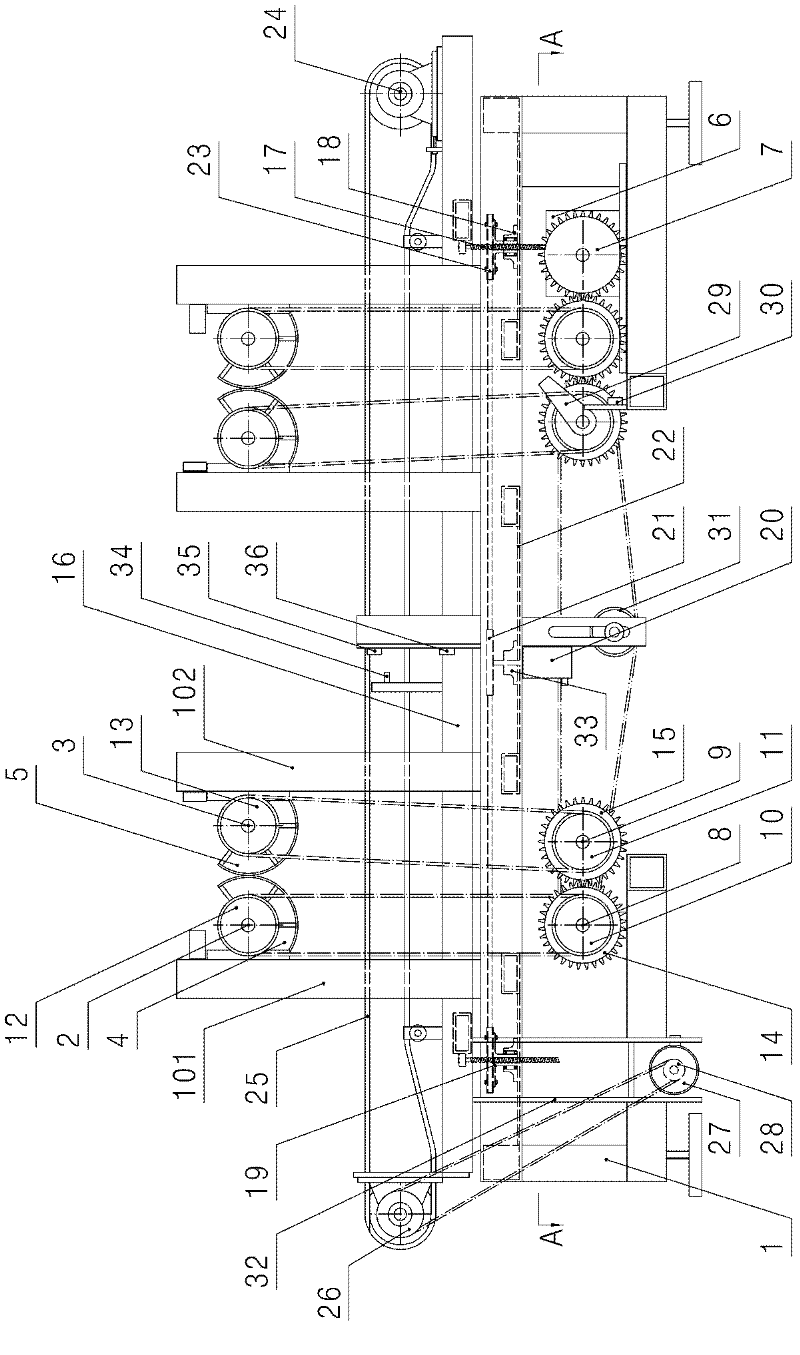 Demoulding stacking machine