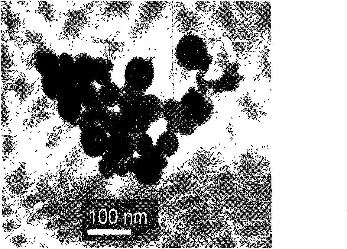 Method for preparing nano aluminate lanthanum powder