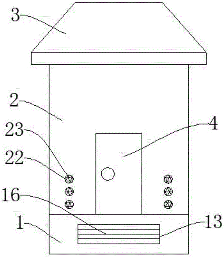 Moistureproof distribution box